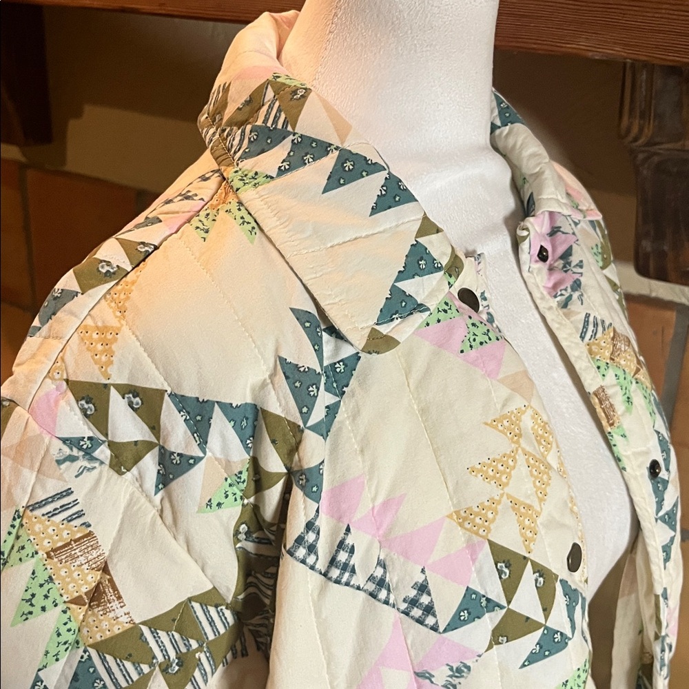 Universal Thread Women's Quilted Button-front Jac… - image 5